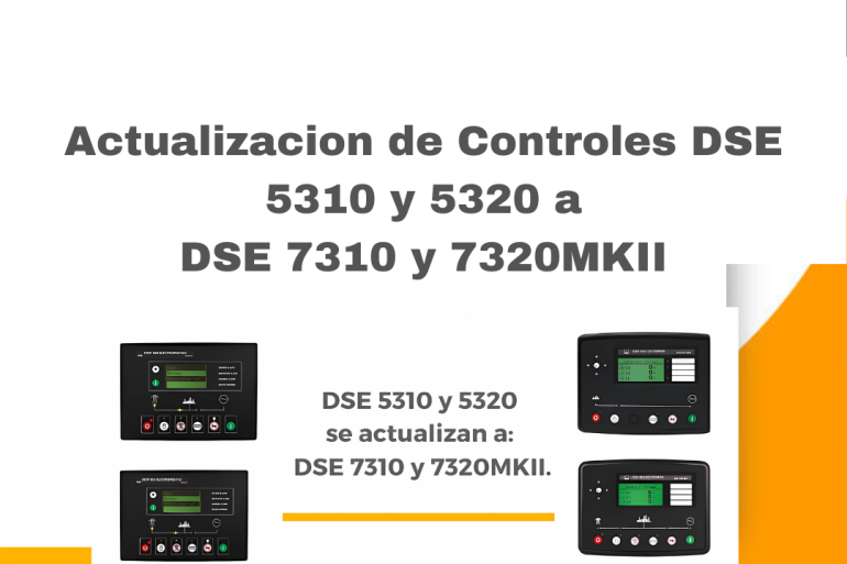 DSE 5310 y 5320 se actualizan a DSE 7310MKII Y 7320MKII.